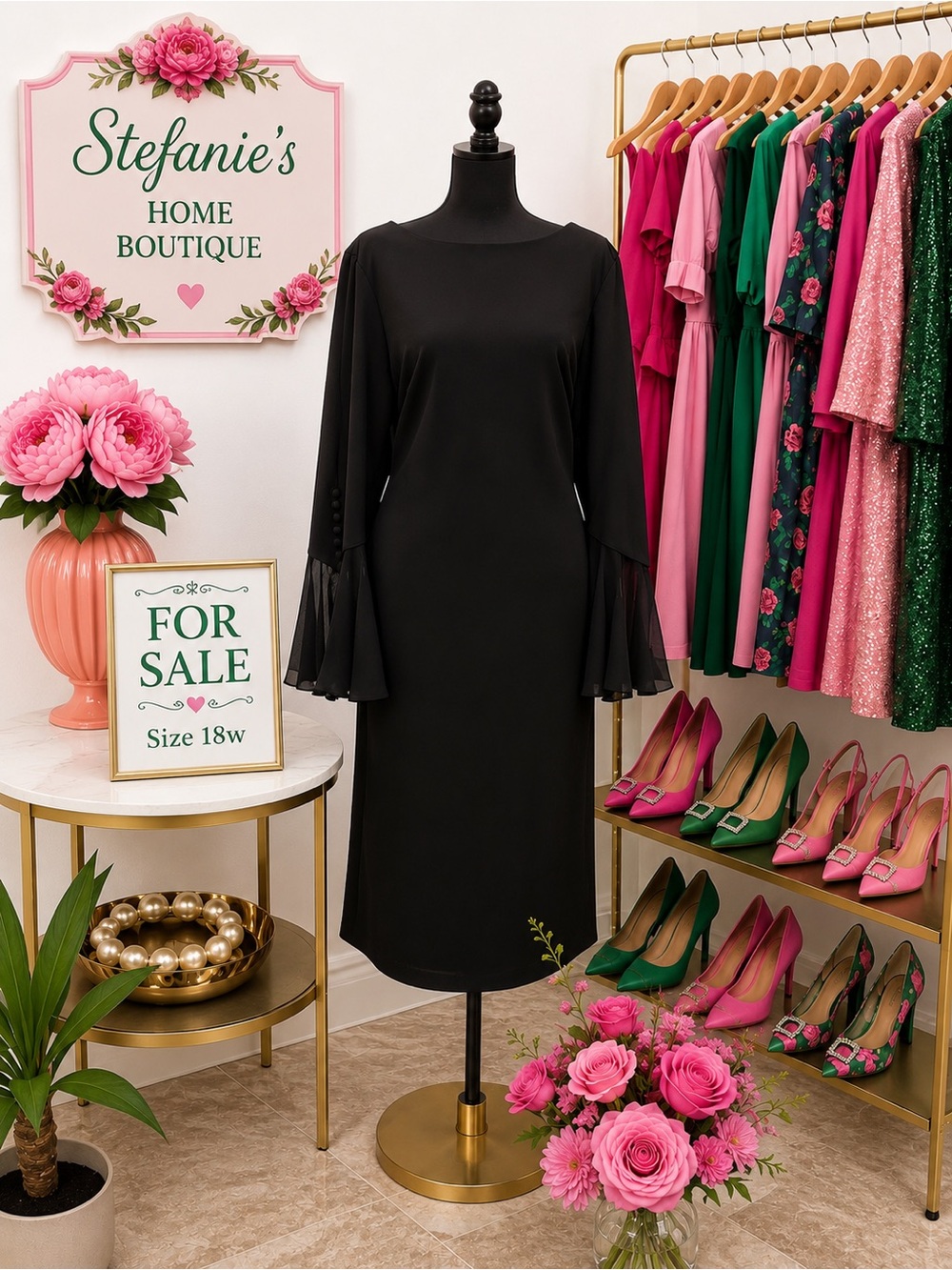 Calvin Klein Black Dress